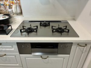 愛知キッチン取付け隊　ガスコンロの取替　施工後
